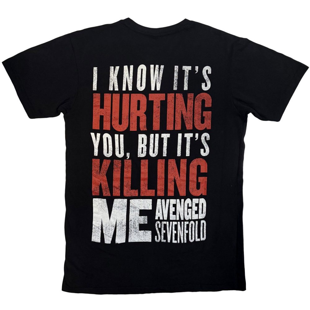 Avenged Sevenfold - Unholy Confessions Heren Tshirt - Zwart